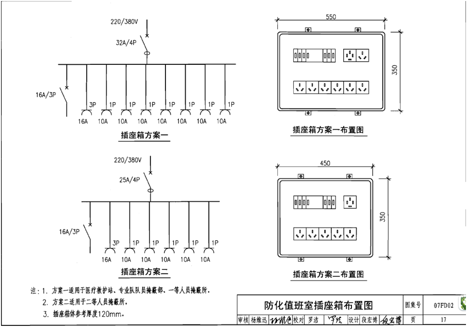 插座箱原理图