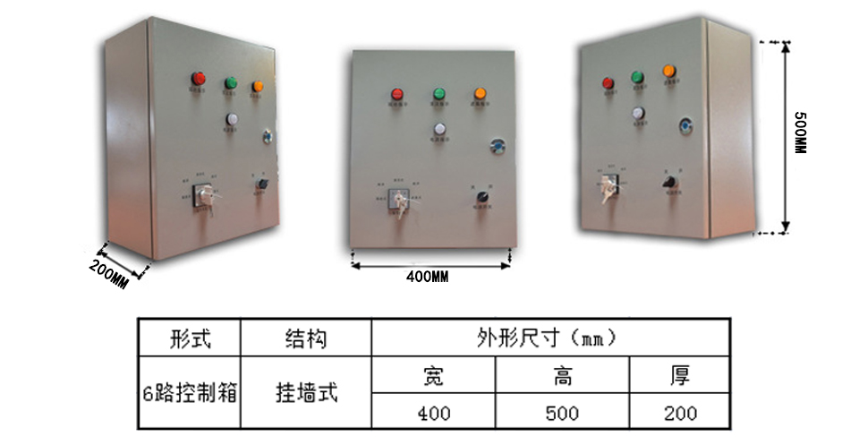 通风方式信号控制箱